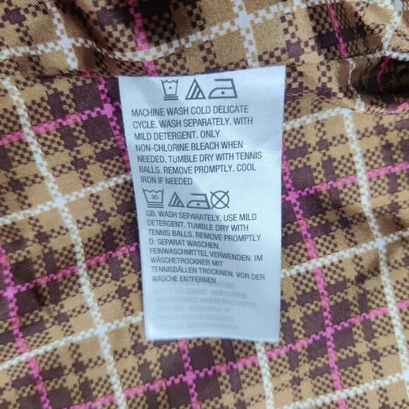 Bridge Hampton Isaac Mizrahi Faux Suede Quilted Barn Coat Medium Tan Western - Picture 11 of 14